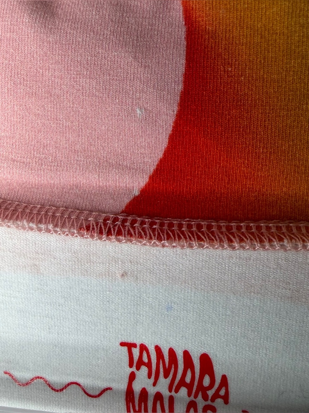 Tamara Malas Yasmine Shirt Dress Size 14/16 Rainbow Energy Button Up Pockets - Picture 10 of 10